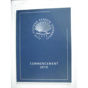 Commencement Booklet 2015 Case Western Reserve University Undergraduate